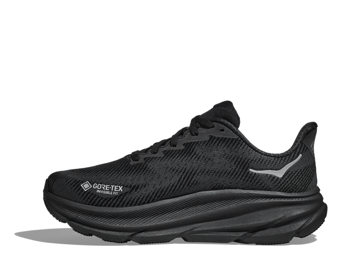 Man Schuhe Hoka Clifton 9 GTX Black/Black