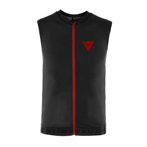 Protektor DAINESE Scrabeo Flexagon Waistcoat 2 Stretch-Limo/High-Risk-Red  - 2024/25