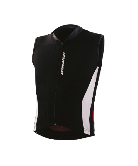 Protektor ENERGIAPURA Gilet Protector Black/Optical White/Red - 2023/24