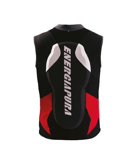 Protektor ENERGIAPURA Gilet Protector Black/Optical White/Red - 2023/24