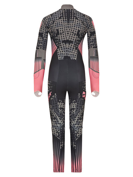 Rennanzug Ziener RCE Racesuit Black Foggy Print Pink Vanilla - 2024/25