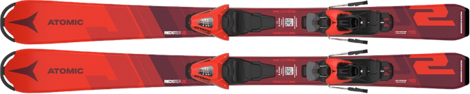 Ski Atomic Redster J2 100-120 + C 5 GW Red/Black - 2024/25