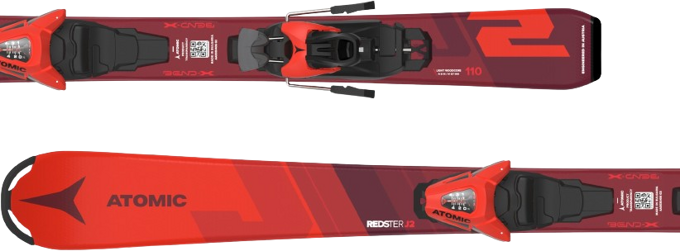 Ski Atomic Redster J2 100-120 + C 5 GW Red/Black - 2024/25