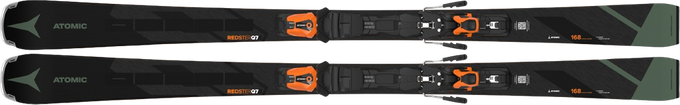 Ski Atomic Redster Q7 Revoshock C + MI 12 GW Black/Orange - 2024/25