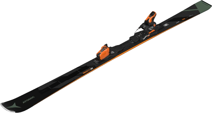 Ski Atomic Redster Q7 Revoshock C + MI 12 GW Black/Orange - 2024/25