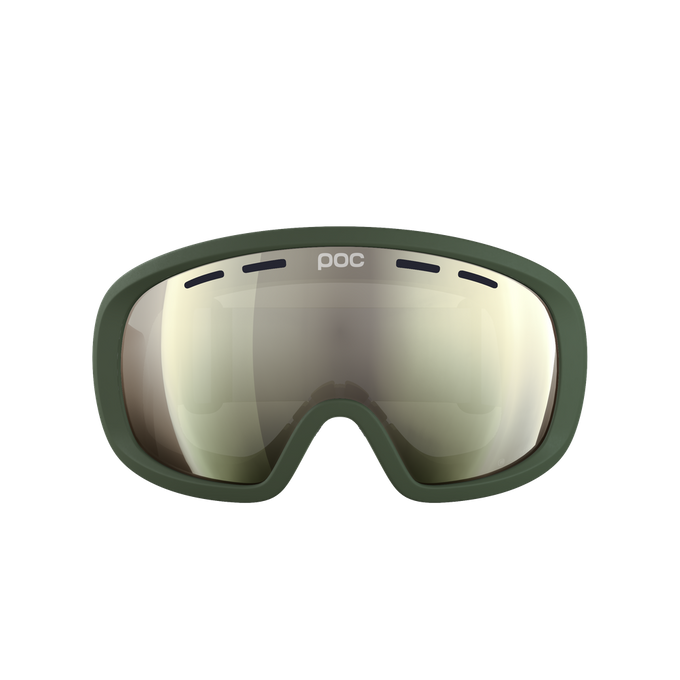 Skibrille POC Fovea Mid Epidote Green/Partly Sunny Ivory - 2023/24