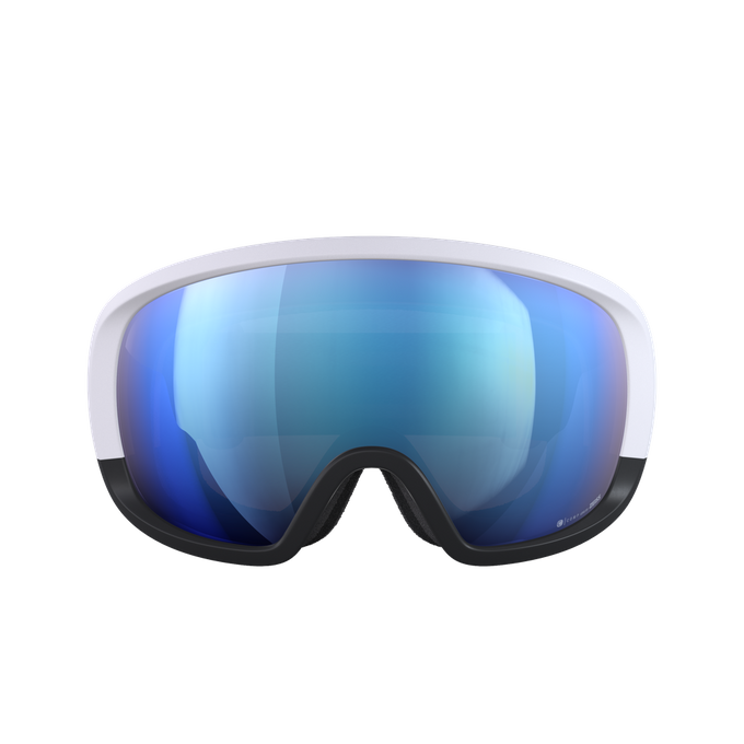 Skibrille POC Fovea Race Hydrogen White/Uranium Black/Partly Sunny Blue - 2023/24