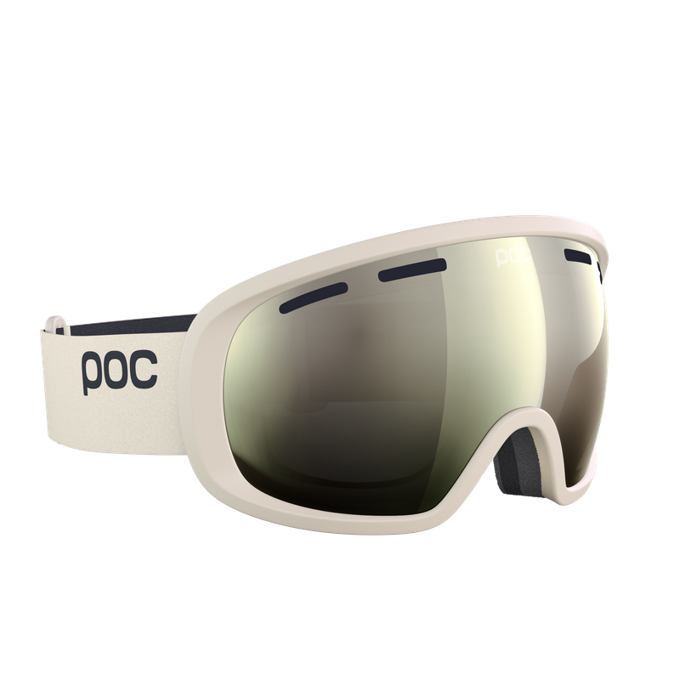 Skibrille POC Fovea Selentine White/Partly Sunny Ivory - 2023/24