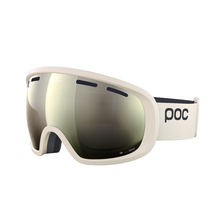 Skibrille POC Fovea Selentine White/Partly Sunny Ivory - 2023/24