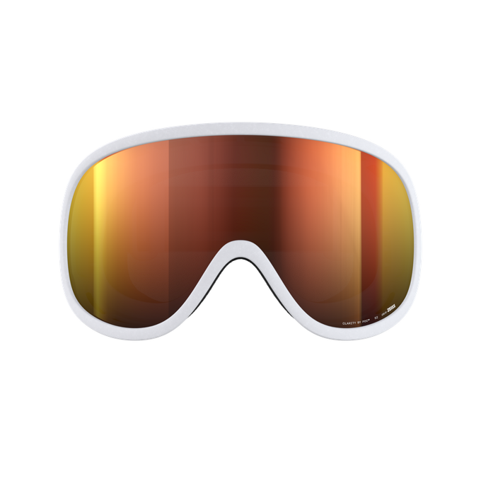 Skibrille POC Retina Hydrogen White/Partly Sunny Orange - 2024/25