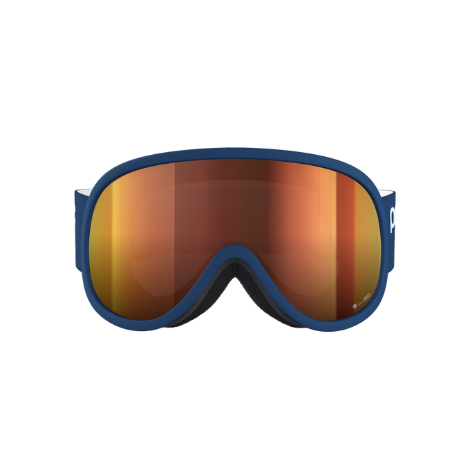 Skibrille POC Retina Lead Blue/Partly Sunny Orange - 2023/24