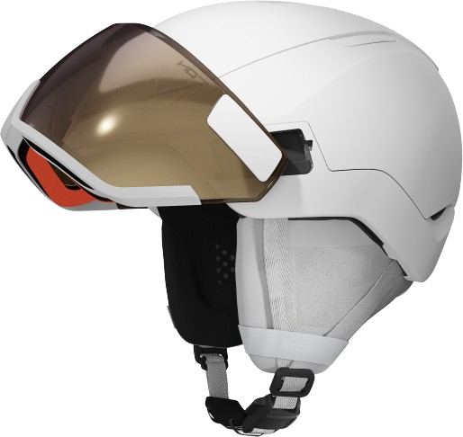 Skihelm Atomic Revent GT AMID Visor HD Photo White Heather - 2024/25