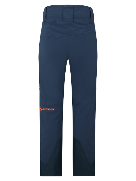 Skihose Ziener Tewes Full-Zip Teamwear Lady Blue Foggy Print Dark Navy - 2024/25