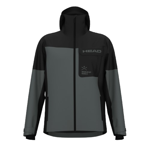 Skijacke HEAD Race Nova Jacket Black/Dark Thyme - 2024/25