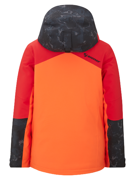 Skijacke Ziener Trivor Man Padded Red Orange Pop - 2024/25