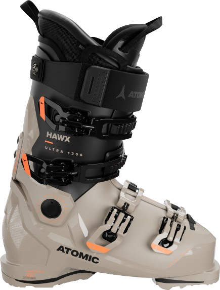 Skischuhe Atomic Hawx Ultra 120 S GW Cement/Black/Orange - 2024/25