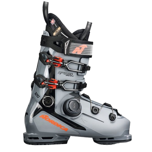 Skischuhe Nordica Speedmachine 3  BOA120 GW Grey-Black-Red - 2024/25