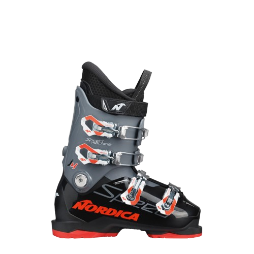 Skischuhe Nordica Speedmachine J 4 Black Anthracite Red - 2024/25