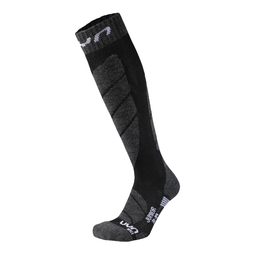 Skisocken UYN Junior Ski Socks Black - 2024/25