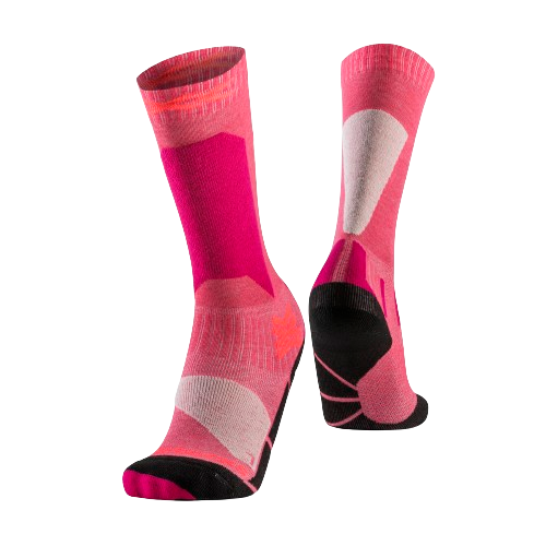 Skisocken X-socks Ski Discover OTC JR Light Pink/Light Sand - 2024/25