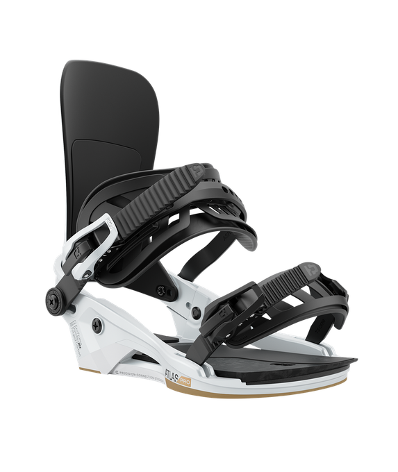 Snowboardbindungen Union Atlas Pro Metalic White - 2024/25