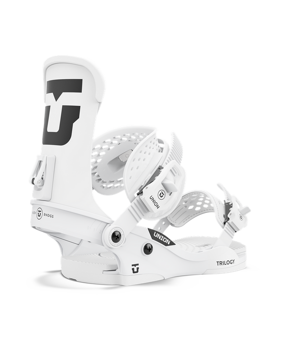 Snowboardbindungen Union Trilogy Classic White - 2024/25