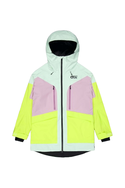 Snowboardjacke Picture Haakon Silt Green-Orchid Acid - 2024/25 