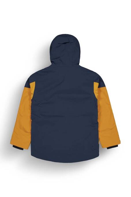 Snowboardjacke Picture Naikoon Dark Blue-Camel Honey - 2024/25 