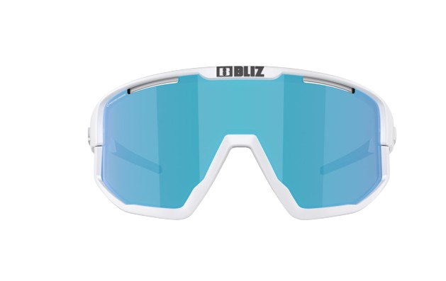 Sonnenbrille BLIZ Fusion Matt White/Brown Blue