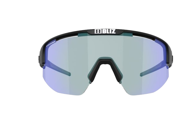 Sonnenbrille BLIZ Matrix Nano Photochromic Matt Black/Brown Blue