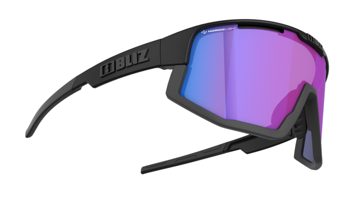 Sonnenbrille BLIZ Vision Matt Black Nano Optics/Nordic Light - 2024