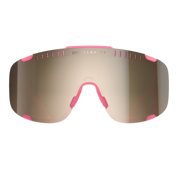 Sonnenbrille POC Devour Actinium Pink Translucent - 2023/24