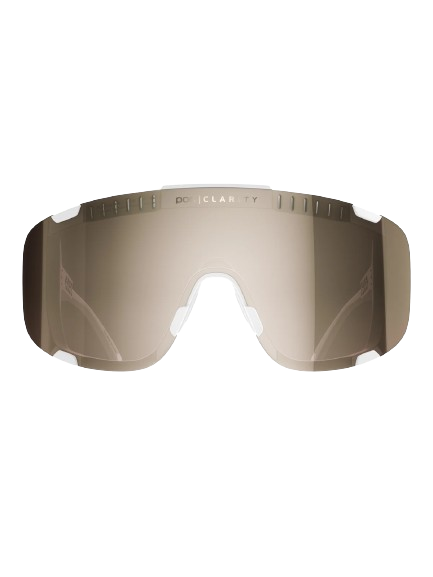 Sonnenbrille POC Devour Hydrogen White/Clarity Trail /Partly Sunny Silver