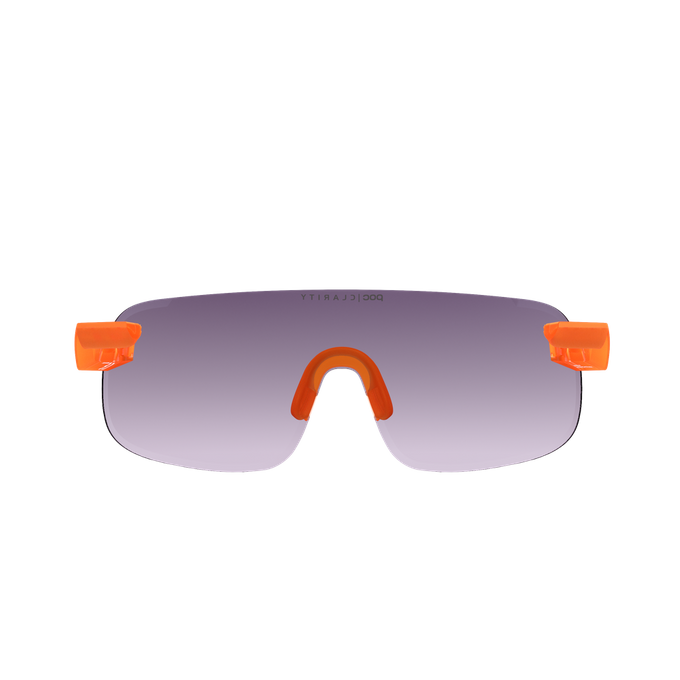 Sonnenbrille POC Elicit Fluo. Orange Translucent/Clarity Road/Partly Sunny Gold