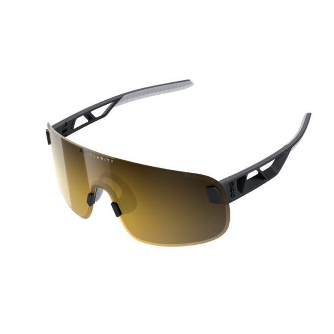 Sonnenbrille POC Elicit Uranium Black/Clarity Road/Partly Sunny Gold