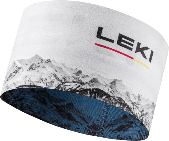 Stirnband LEKI XC Headband Blue/White