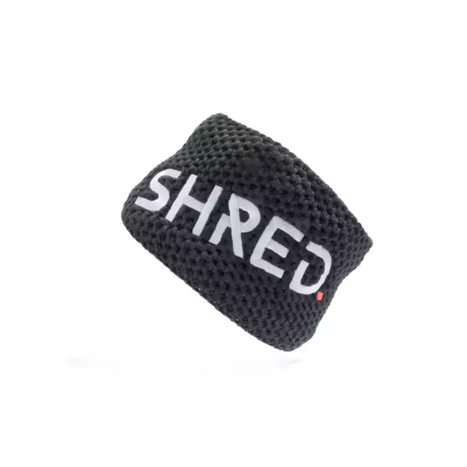 Stirnband SHRED Heavy Knitted Headband Black/White - 2024/25