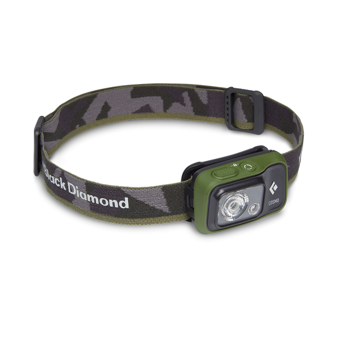 Stirnlampe Black Diamond Cosmo 350 Headlamp Dark Olive - 2023/24