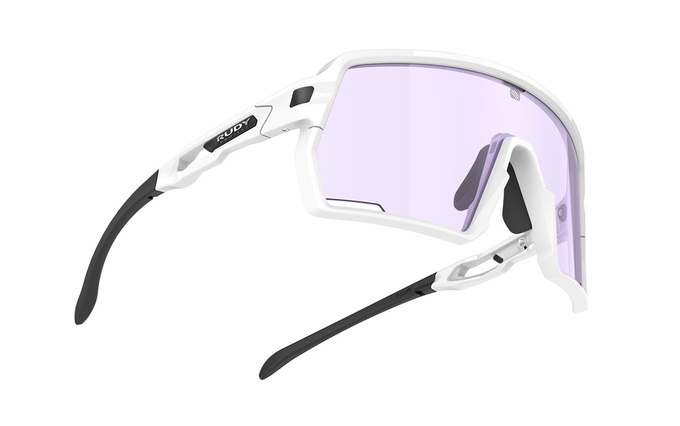 Sunglasses Rudy Project KELION WHITE GLOSS - Impactx™ Photochromic 2 Laser Purple