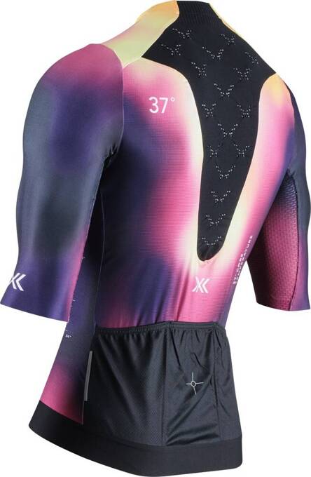 X-BIONIC Corefusion Aero Jersey SS HeatMap men's cycling jersey - 2024