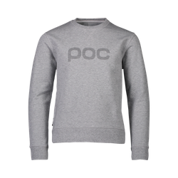 Bluse POC Crew Jr Grey Melange - 2024/25