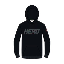 Bluse Rossignol Hero Hoodie Black - 2023/24