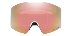 Brille Oakley Fall Line L Matte White Prizm Rose Gold - 2024/25