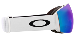 Brille Oakley Flight Deck L Matte White Prizm Argon Iridium - 2024/25