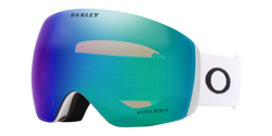 Brille Oakley Flight Deck L Matte White Prizm Argon Iridium - 2024/25