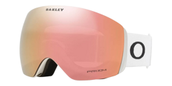 Brille Oakley Flight Deck L Matte White Prizm Rose Gold - 2024/25