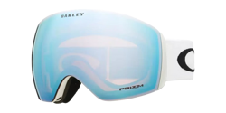 Brille Oakley Flight Deck L Matte White Prizm Snow Sapphire Irid - 2024/25