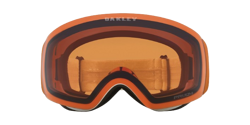 Brille Oakley Flight Deck M Arctic White Cell Prizm Snow Persimmon - 2024/25