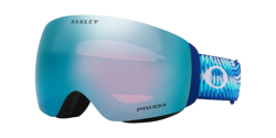 Brille Oakley Flight Deck M Mikaela Shiffrin Signature Prizm Snow Sapphire Iridium - 2024/25