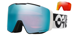 Brille Oakley Line Miner Pro L Black White Duality Prizm Sapphire + ersatzlinse Prizm Torch - 2024/25